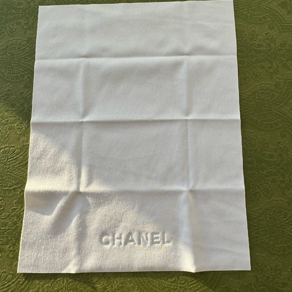 Original Channel sunglasses cloth- never used.